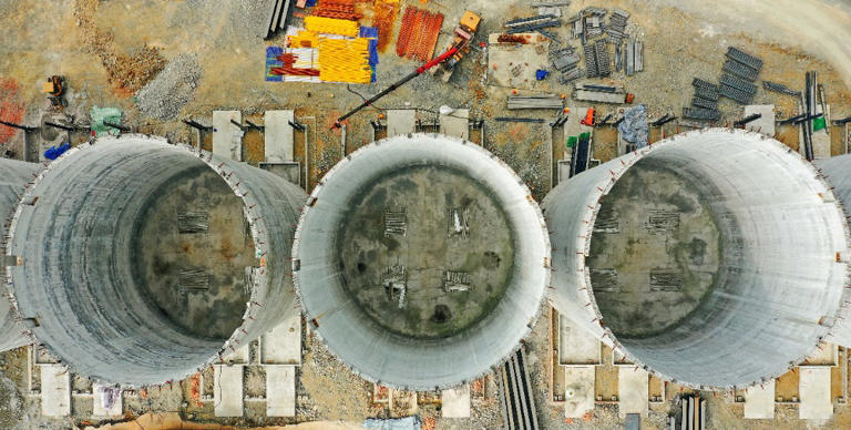 图片新闻｜万盛：绿色建材循环经济产业园建设正酣