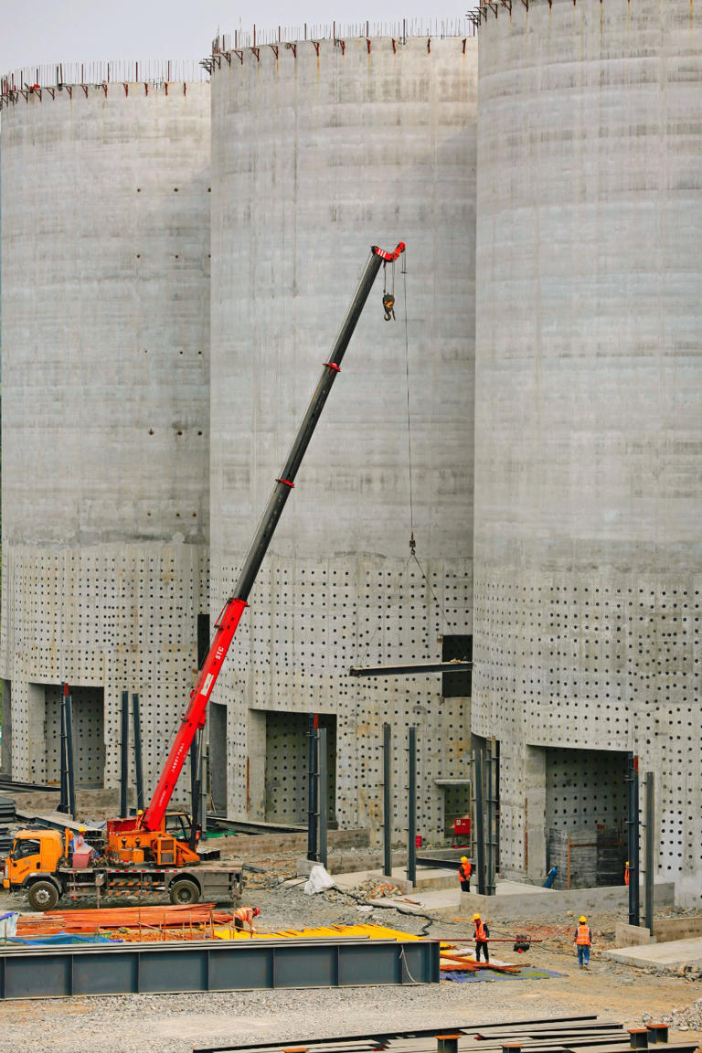 图片新闻｜万盛：绿色建材循环经济产业园建设正酣