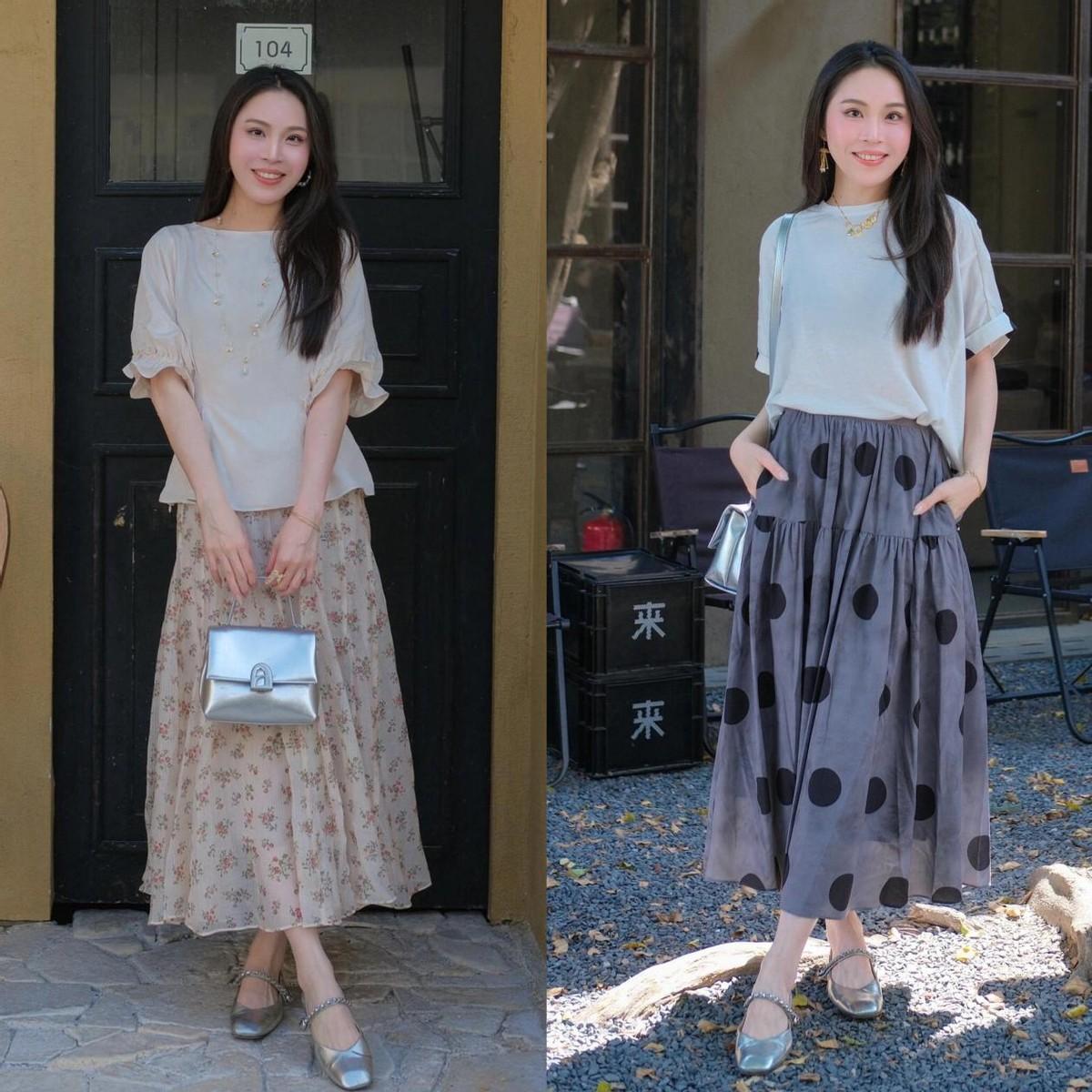 “松松半裙”今年最流行，这样穿太高级了！