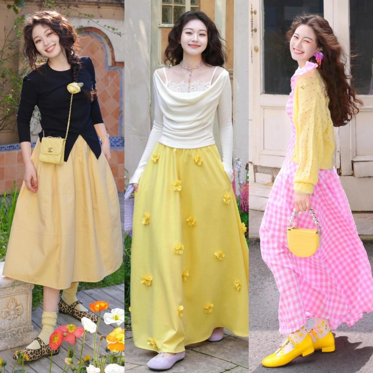 “松松半裙”今年最流行，这样穿太高级了！