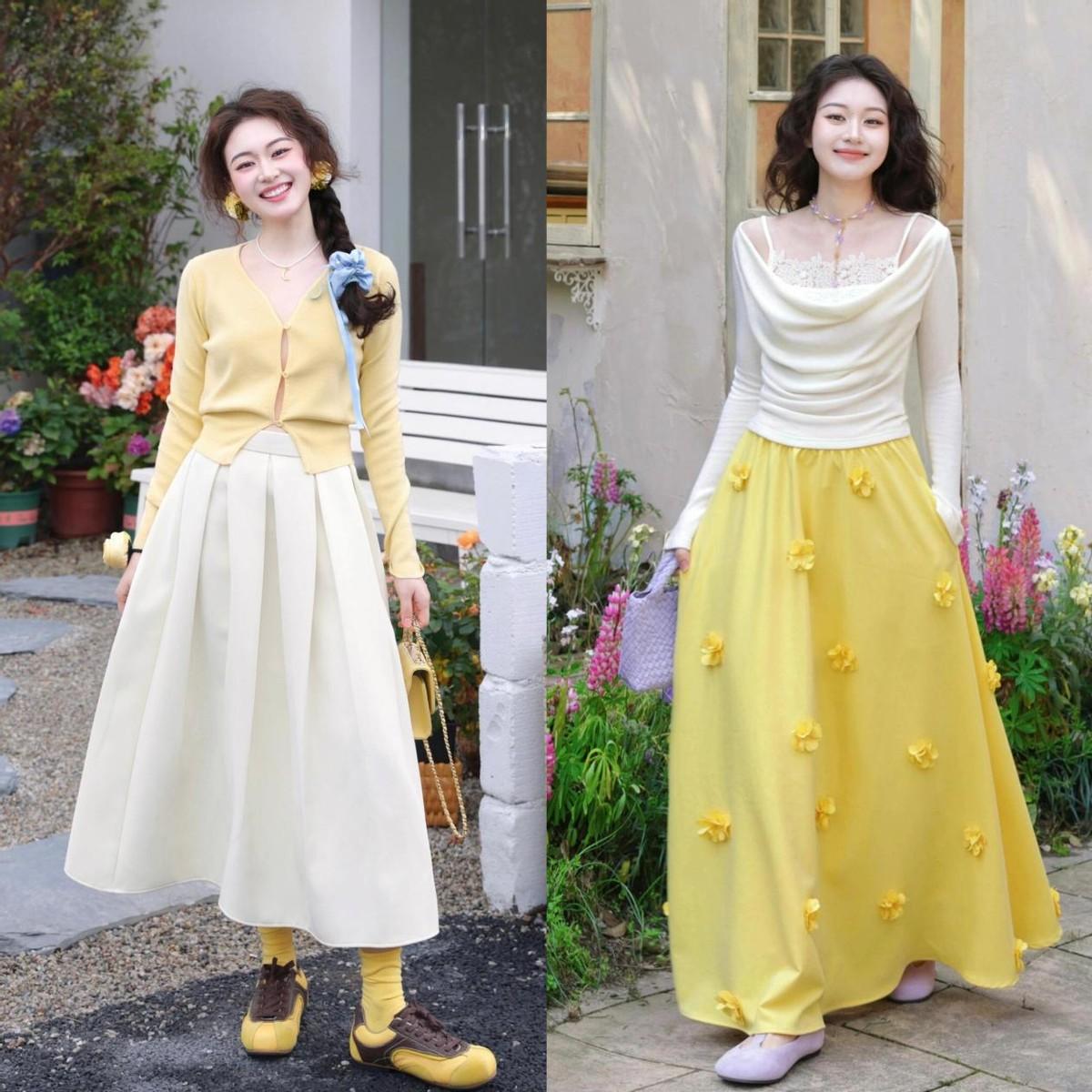 “松松半裙”今年最流行，这样穿太高级了！