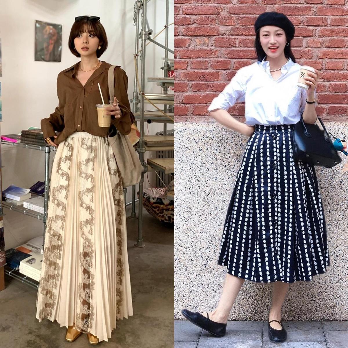 “松松半裙”今年最流行，这样穿太高级了！