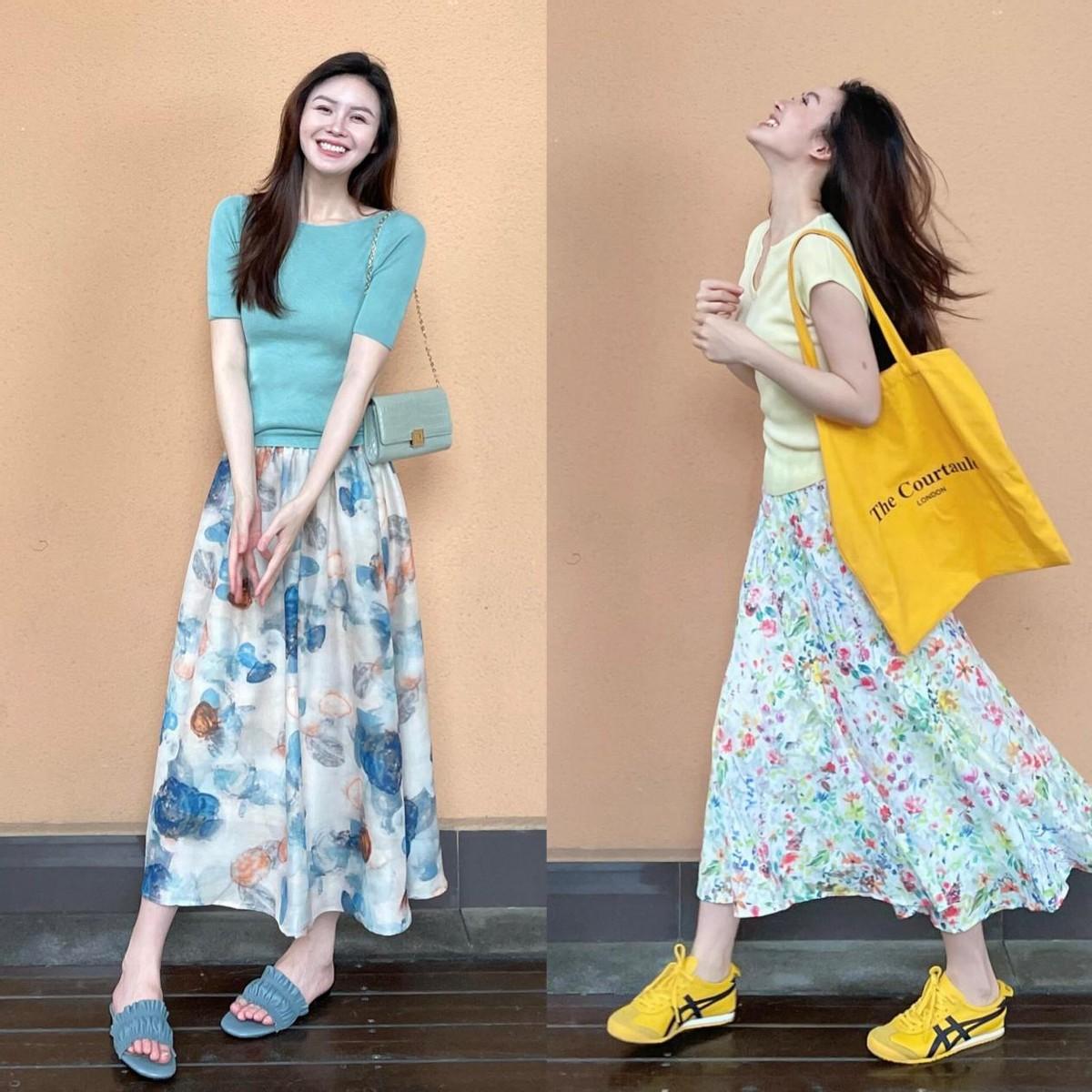 “松松半裙”今年最流行，这样穿太高级了！