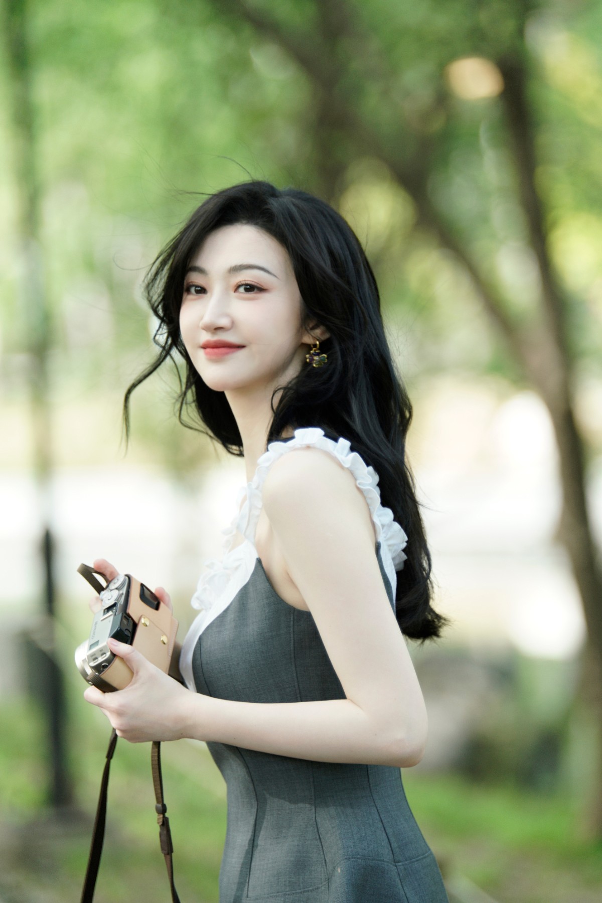 景甜輕熟通勤風太養眼