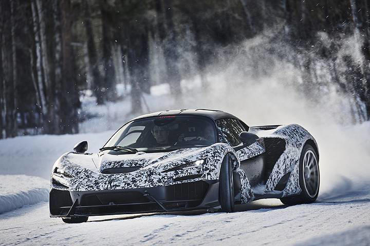 迈凯伦W1冬季测试曝光，能否在新世代超跑大战中脱颖而出？