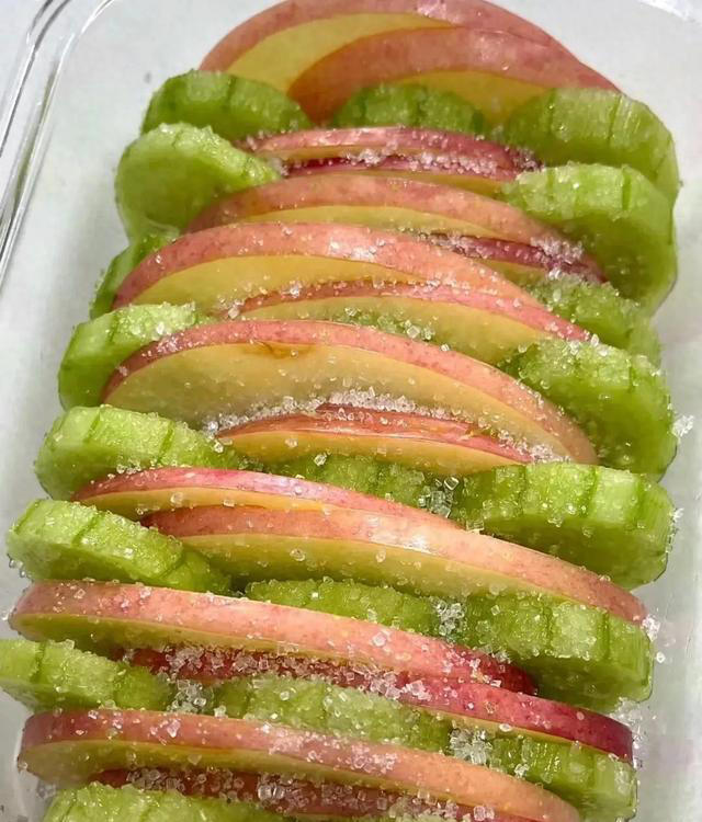 感谢山东网友的配方！原来这俩搭在一起是哈密瓜的味道！