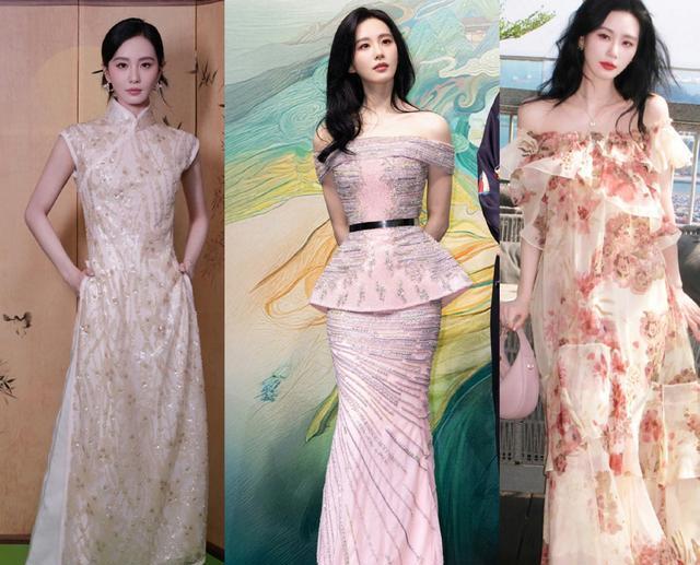 刘诗诗带火了“古典美”穿搭，3套裙装选长不选短，尽显清新脱俗