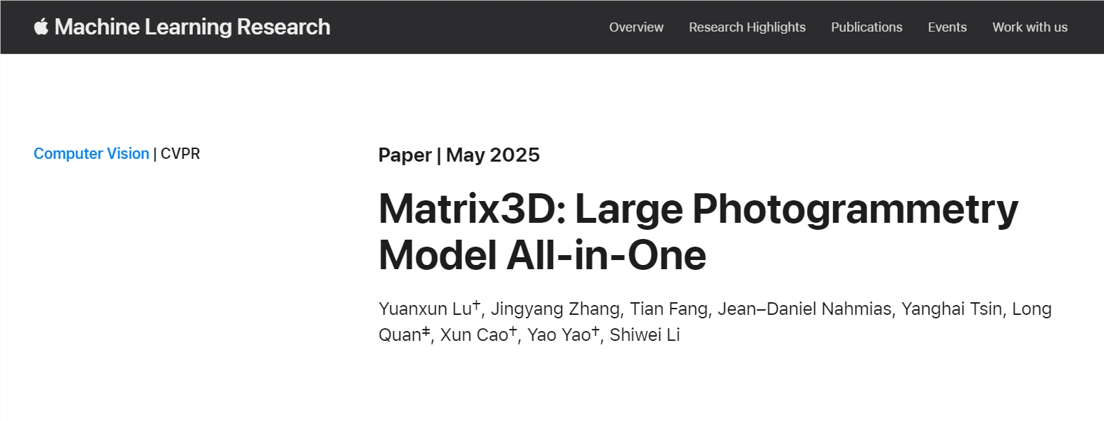 仅用三张图像即可生成 3D 场景，苹果新 AI 模型“很惊人”-图2