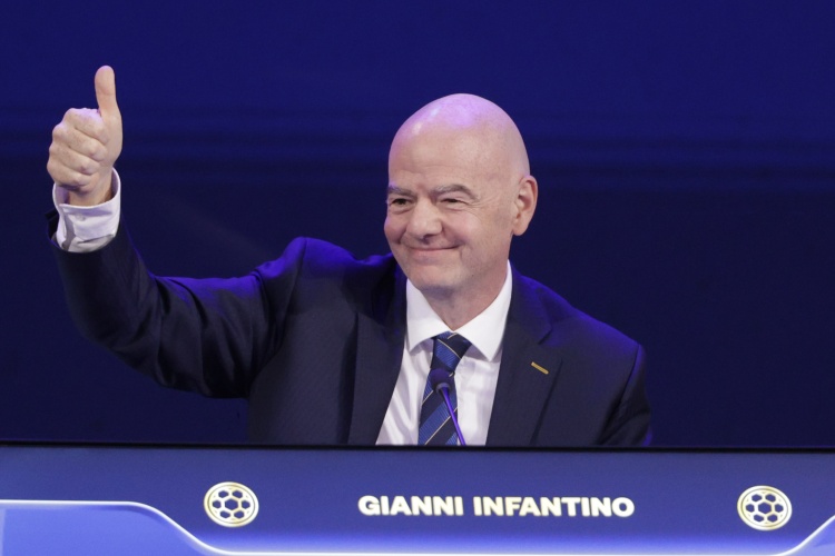 FIFA主席：意大利必须有最美的球场，如果做不到每个人都该回家