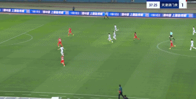 津门虎客场2-1河南！基莱斯破门