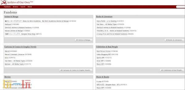 AO3链接入口官方中文网站 AO3官网网址链接最新