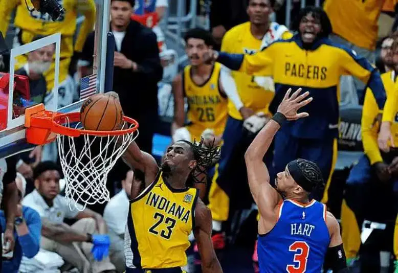 步行者夺赛点！哈利32+12+15，布伦森31分，唐斯24+12不能这么用