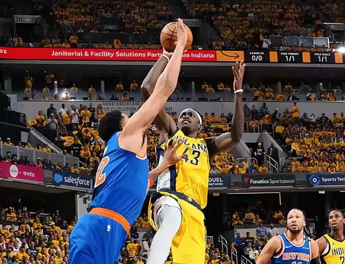 步行者夺赛点！哈利32+12+15，布伦森31分，唐斯24+12不能这么用