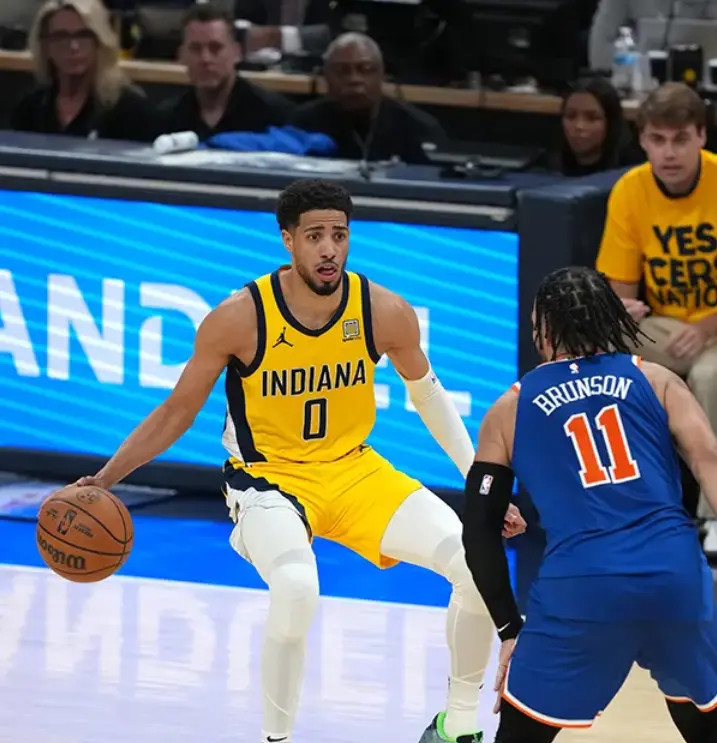 拒逆转！哈利伯顿32+12+15，唐斯24+3尽力，布伦森31+5该认清现实