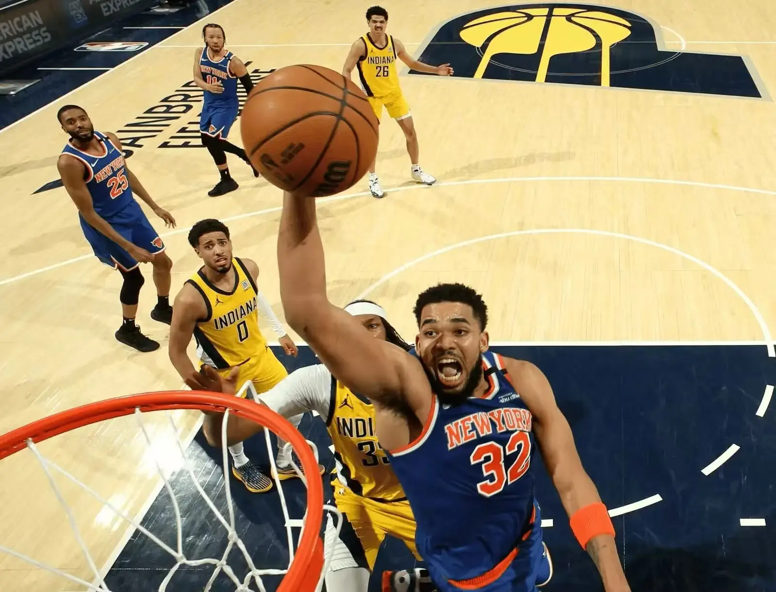 步行者夺赛点！哈利32+12+15，布伦森31分，唐斯24+12不能这么用