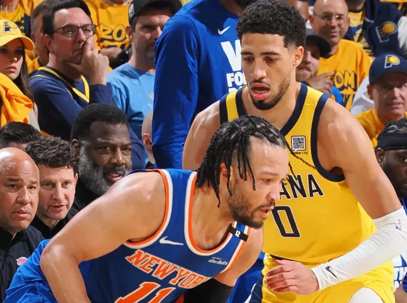 拒逆转！哈利伯顿32+12+15，唐斯24+3尽力，布伦森31+5该认清现实