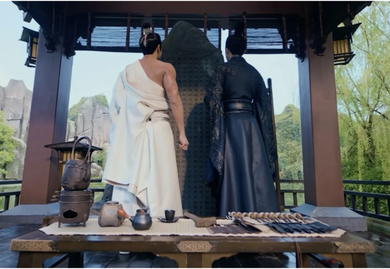 《折腰》让一个内娱身材天花板去演“文弱书生”，何润东帮忙客串的条件是不是得展示10秒以上？我都替刘宇宁尴尬