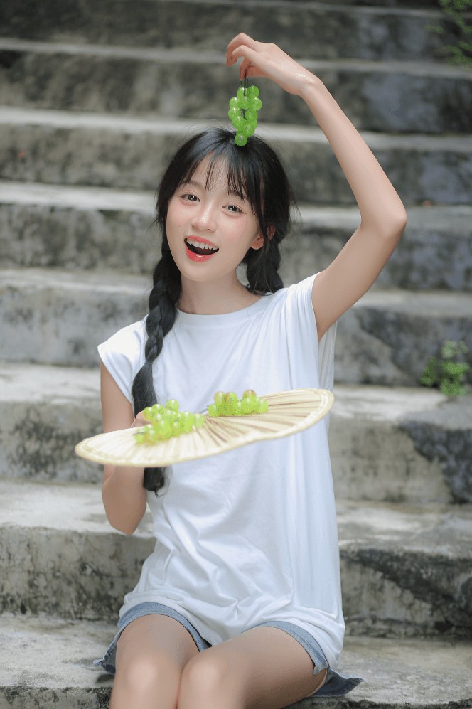 氧气感美女的拍照诀窍