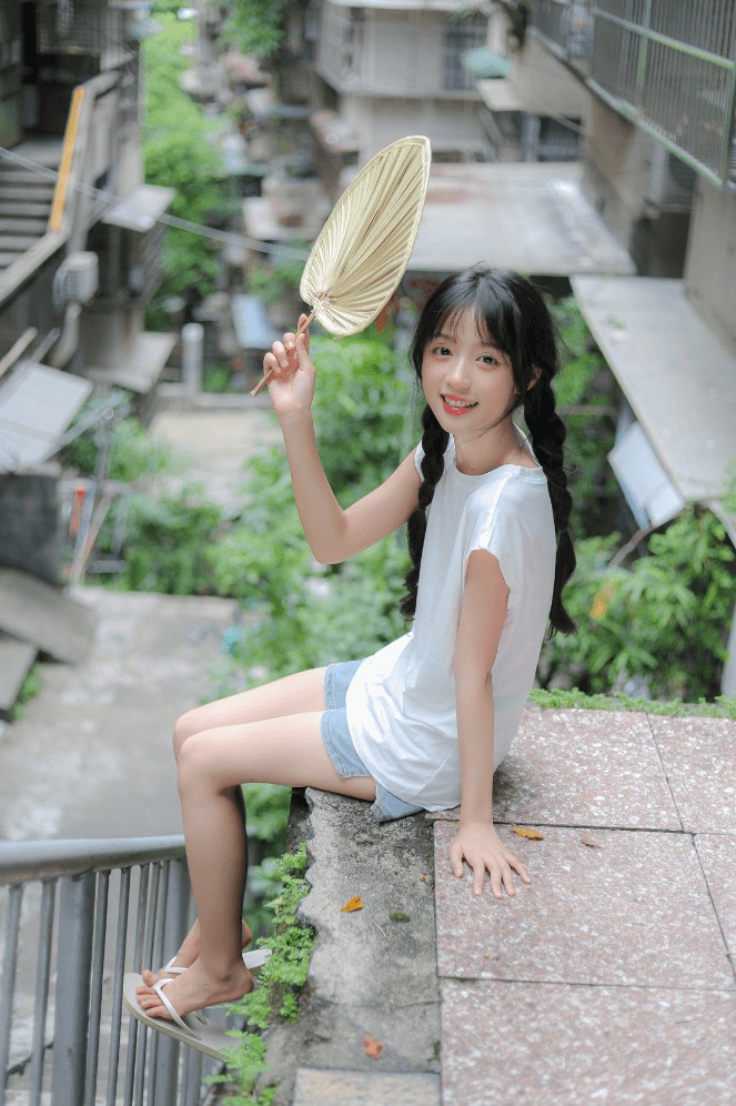 氧气感美女的拍照诀窍