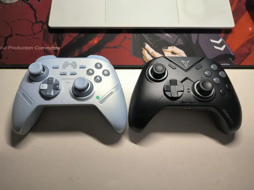 手柄对比锐评分享，北通鲲鹏40星闪和飞智黑武士4P