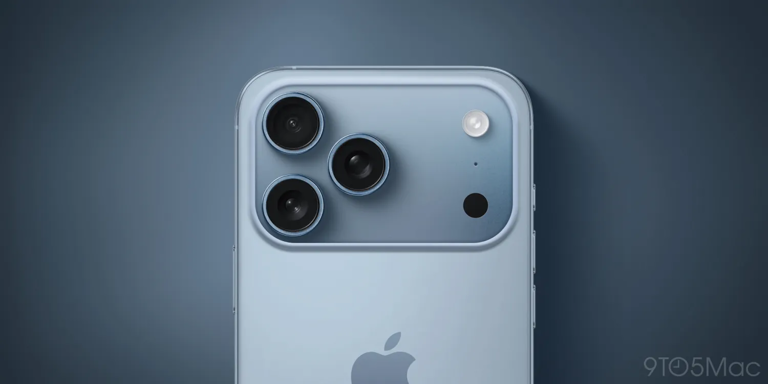 iPhone 17 Pro渲染图