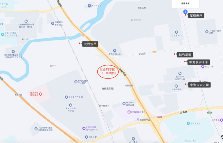 北京城建+越秀+未来科学城+贝好家托底，23.95亿摘得昌平生命科学园地块