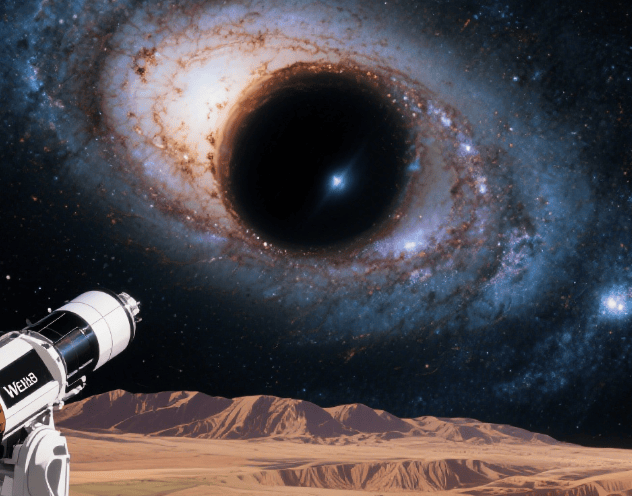 韦伯望远镜新发现:宇宙竟可能藏身黑洞之中?