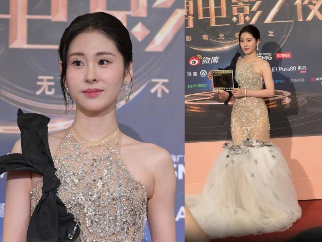 微博电影之夜：金晨鼻子瞩目，陈都灵吴磊造型看不懂，贾冰秀肌肉