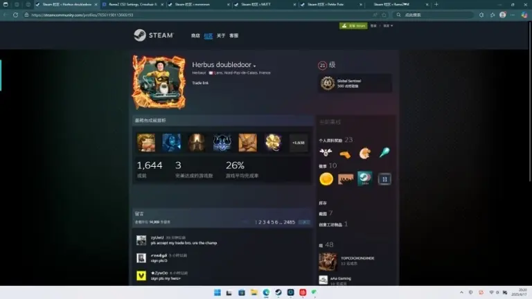 csgo知名职业哥 steam主页及链接大全（上）