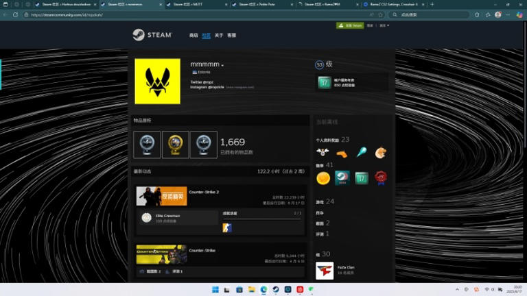 csgo知名职业哥 steam主页及链接大全（上）