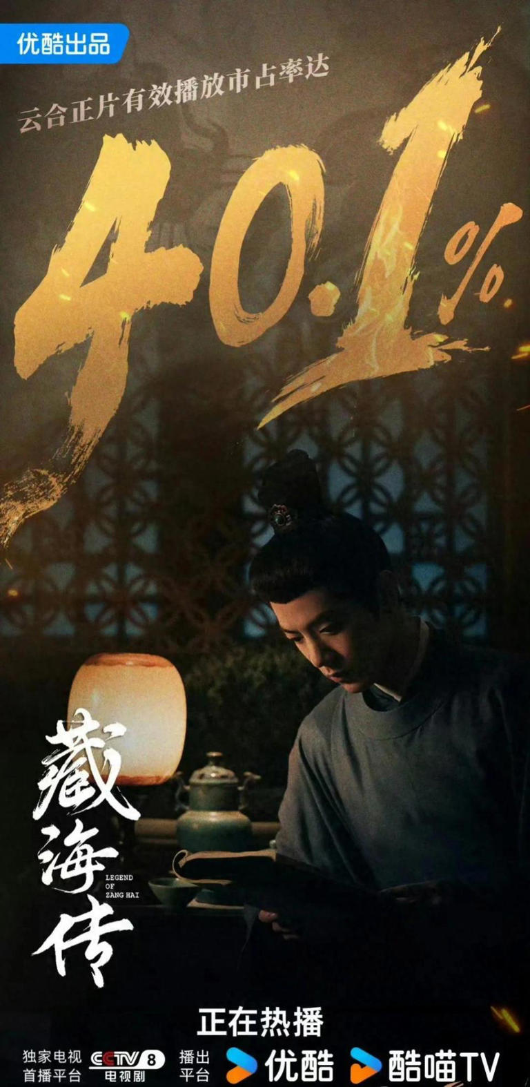 4部云合超40%剧，张若昀、肖战各一部，《藏海传》在什么水平？