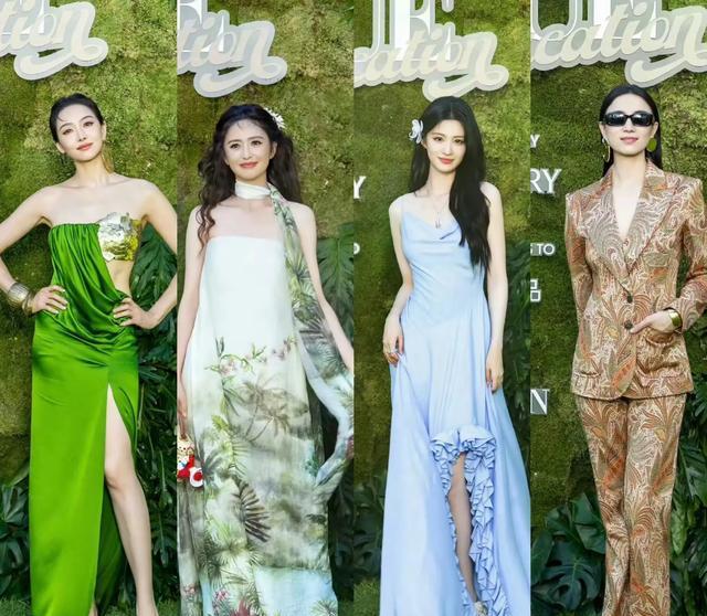 41岁佟丽娅一改气质路线，波浪卷长发，混血少女风满满