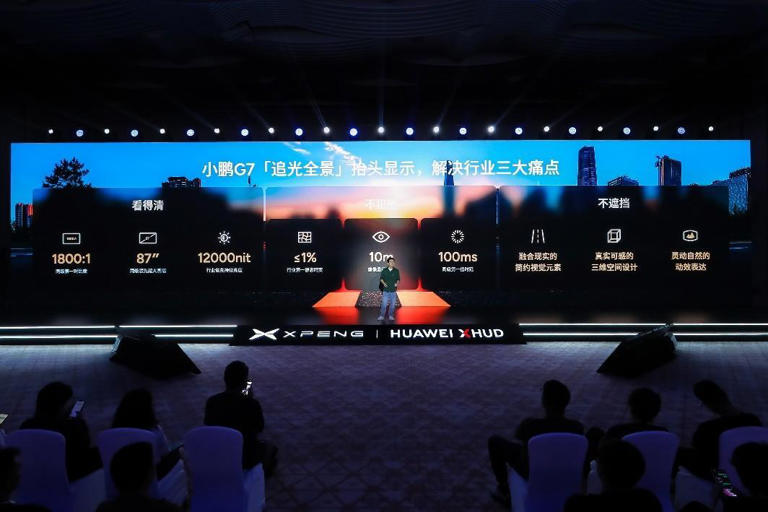 小鹏AI算法×华为光学积累，小鹏华为联手打造AR-HUD