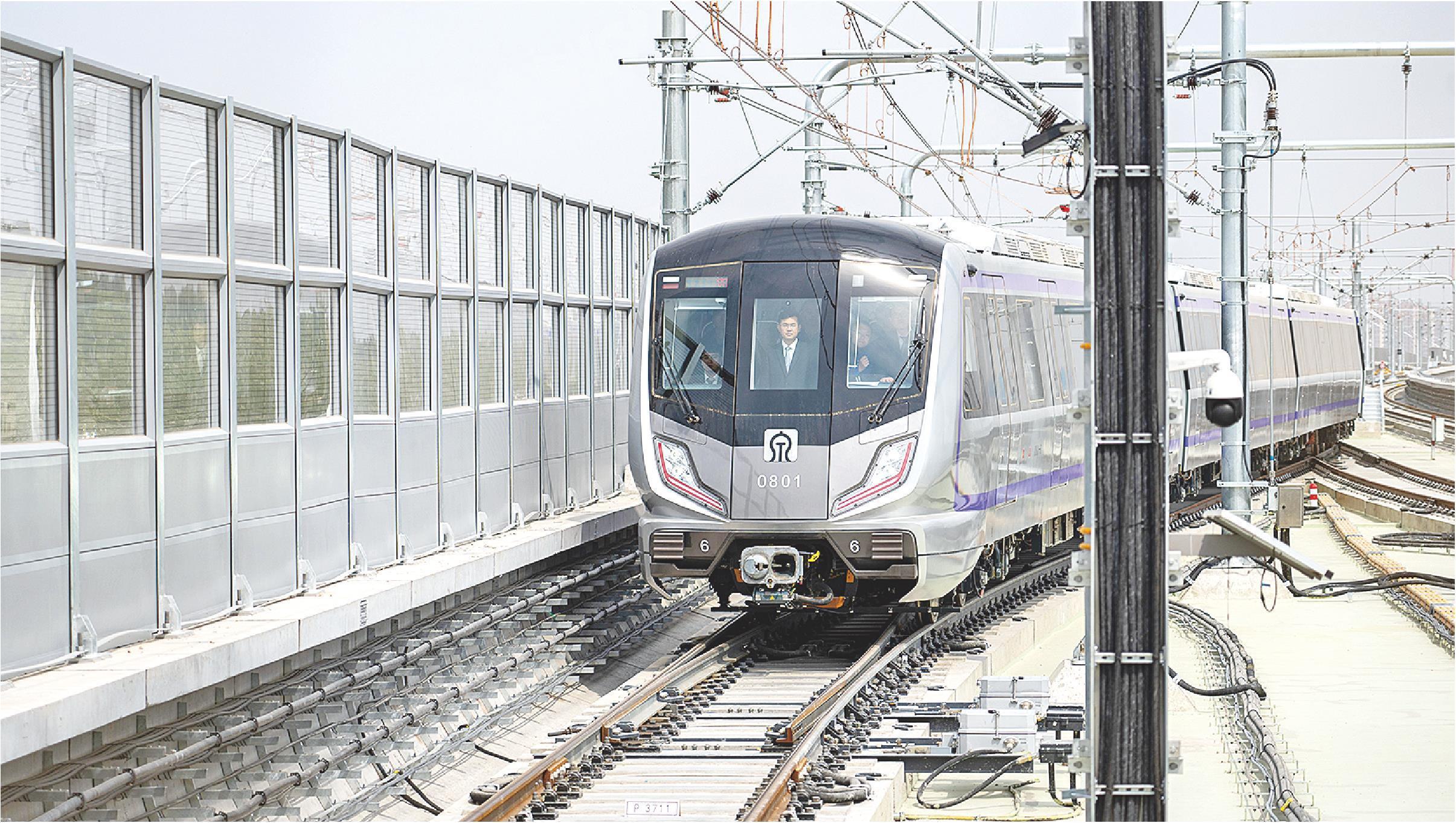 Many Rail Transit Lines in China Usher in New Nodes
