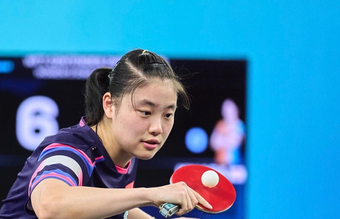 连克日乒主将！中国女乒20岁新星蹿升，5朵金花进8强围剿张本美和