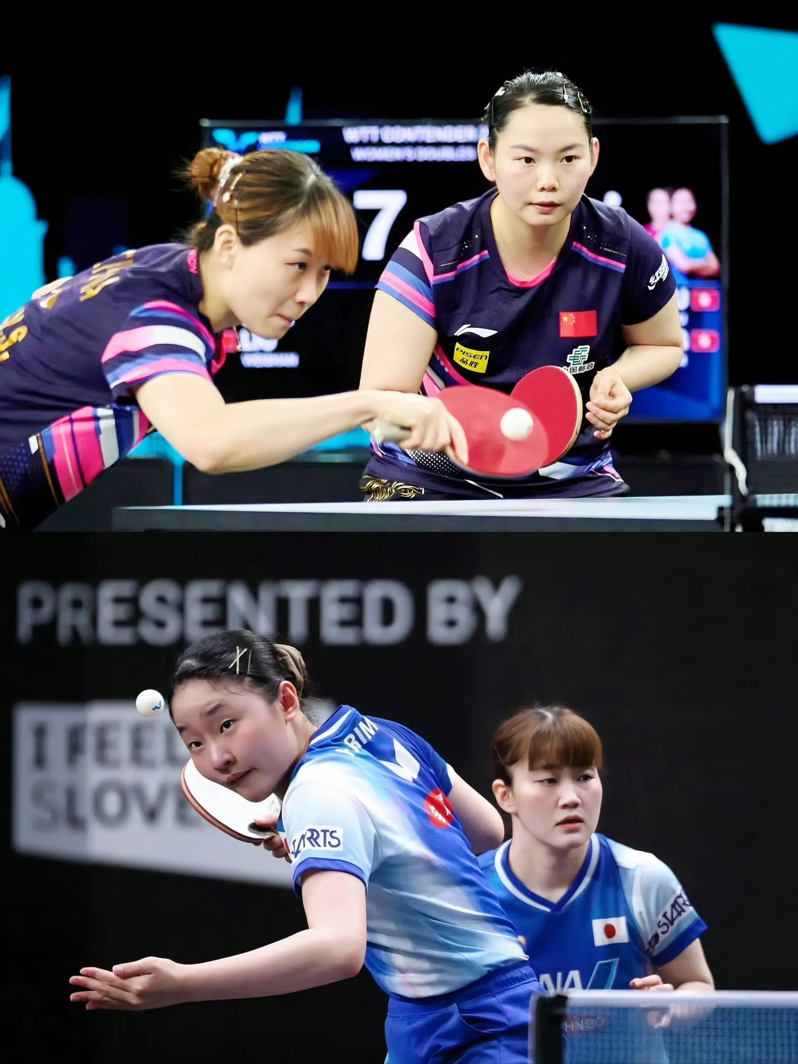 WTT萨格勒布站：28日晚国乒4胜3负，男双杀进决赛，女双打无