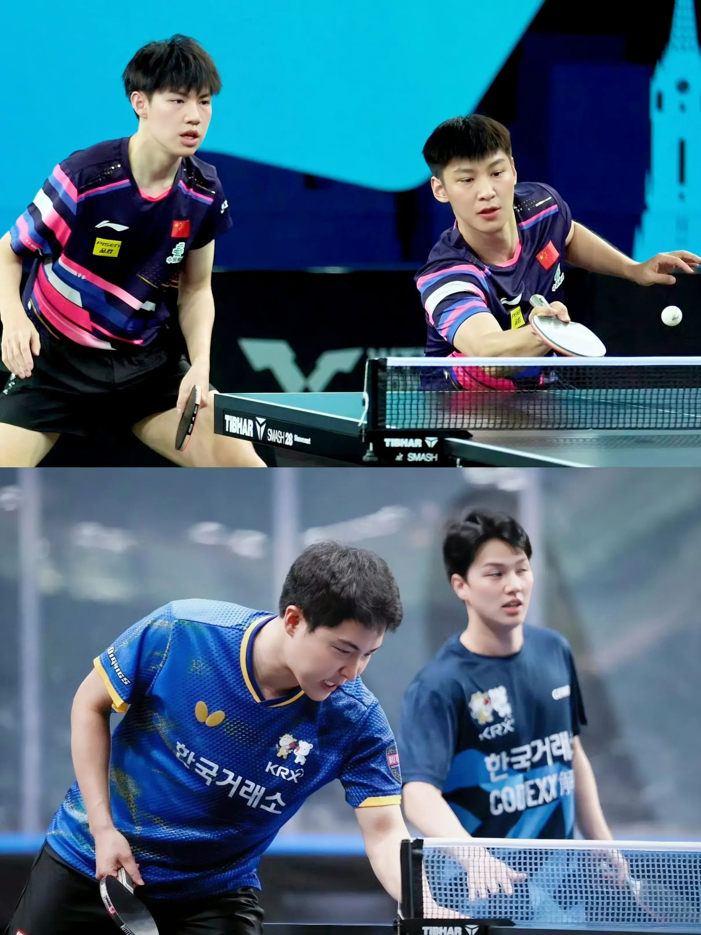 WTT萨格勒布站：28日晚国乒4胜3负，男双杀进决赛，女双打无