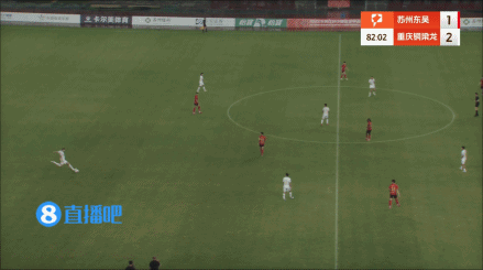 中甲-重庆铜梁龙3-1逆转苏州东吴止四轮不胜 重庆3分钟头球2连击