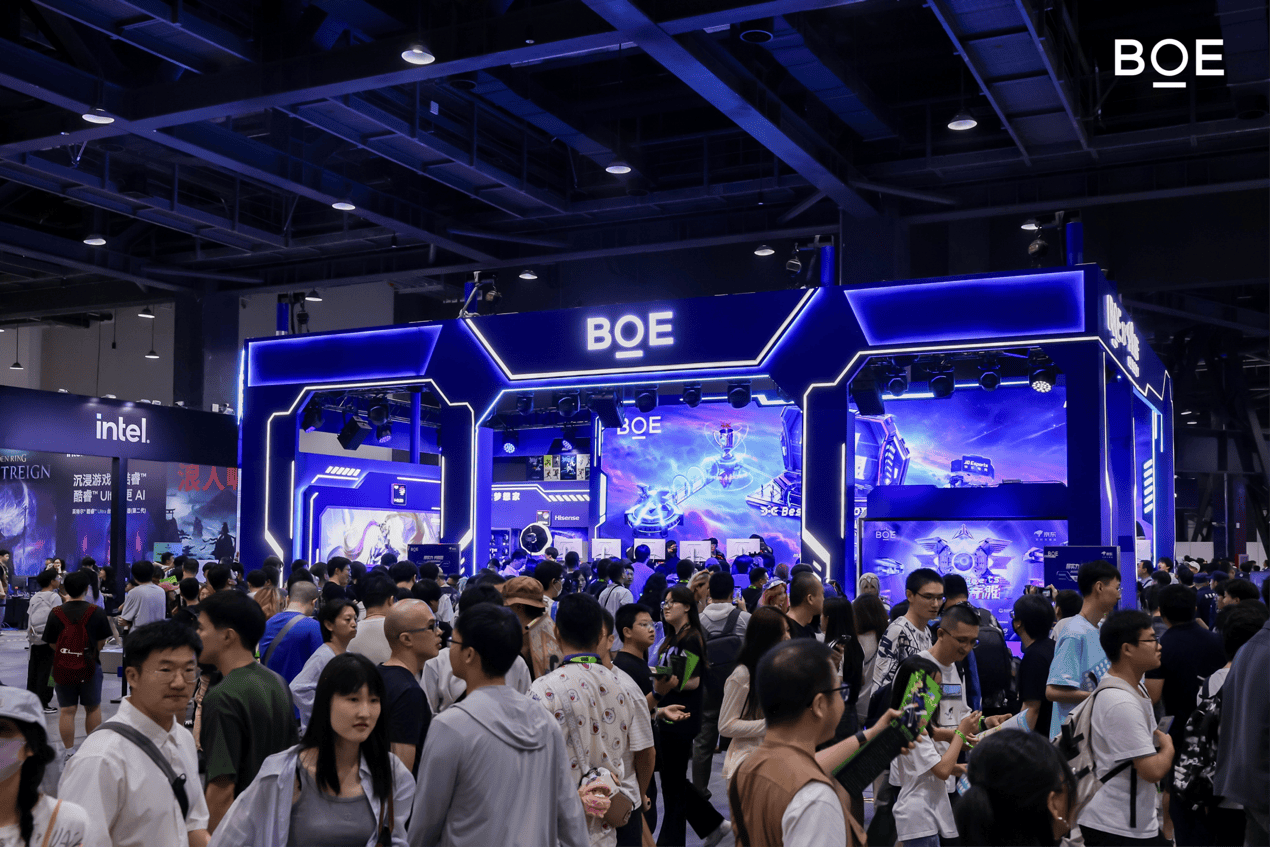 BOE（京东方）携手合作伙伴定义下一代电竞显示趋势