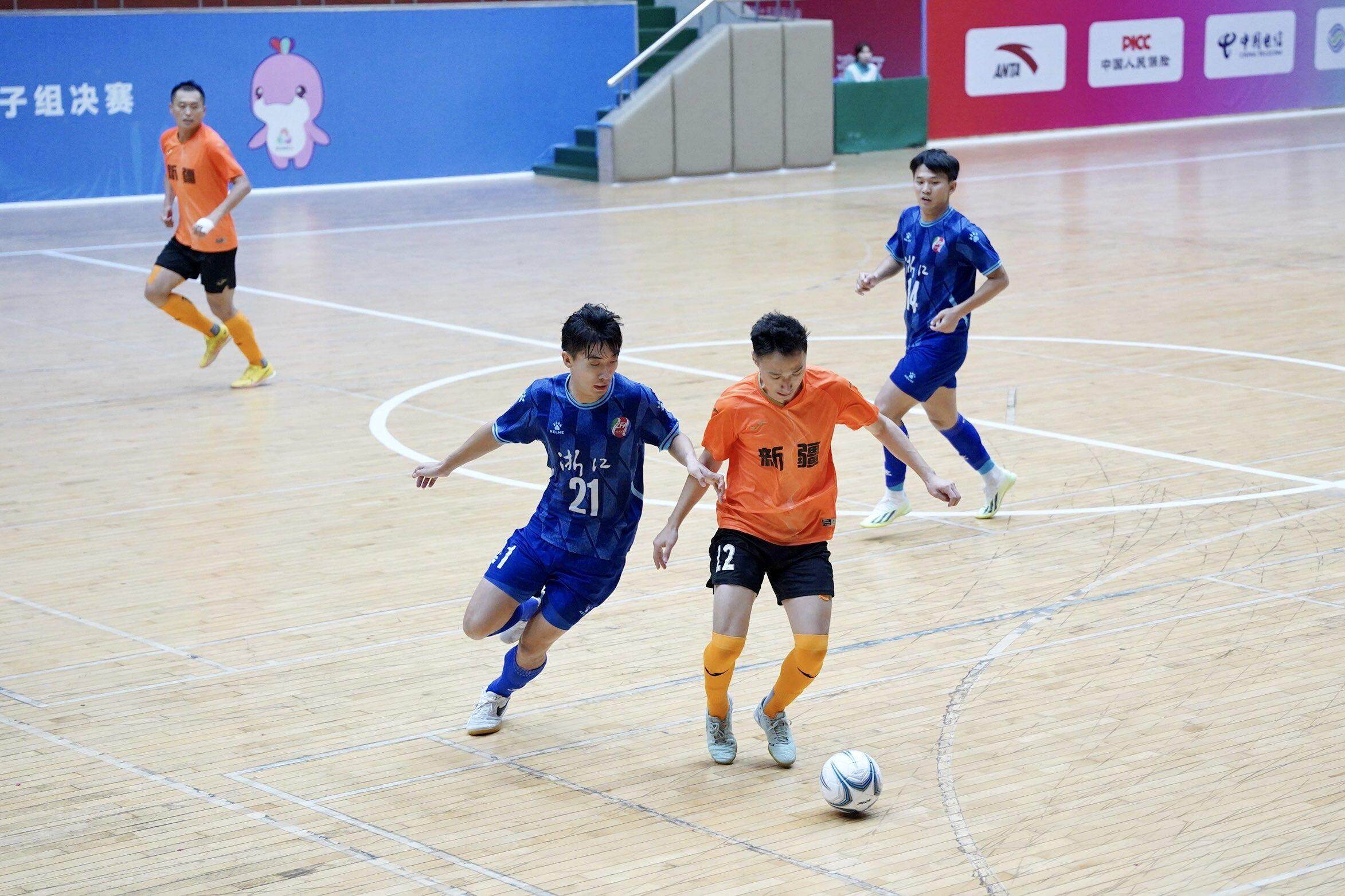 【图集】十五运会群众足球项目五人制男子乙组圆满收官