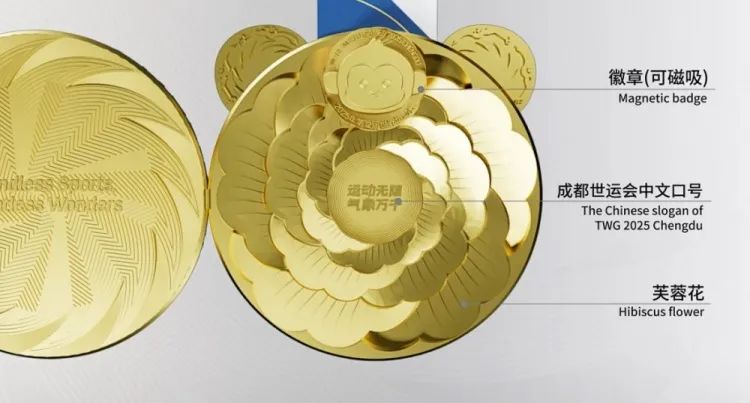 成都世运会，奖牌，设计，争议