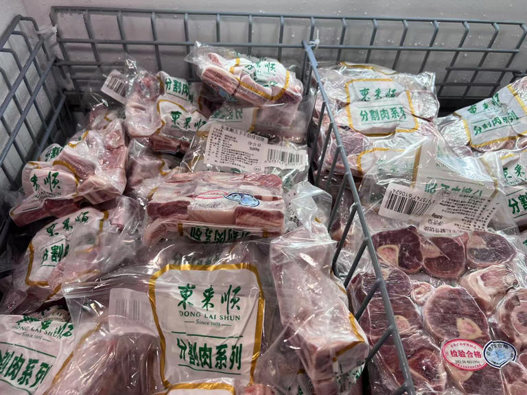 东来顺分割肉系列 图片拍摄：界面新闻 马越
