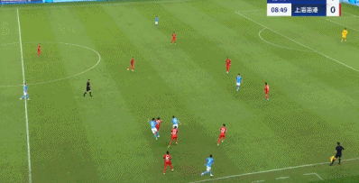 半场-深圳新鹏城暂1-0上海海港 李宁破门古斯塔沃中横梁