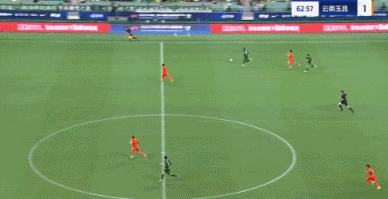 4连胜&16轮不败领跑！国安2-1逆转云南玉昆 张玉宁替补助攻+造点