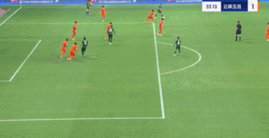 4连胜&16轮不败领跑！国安2-1逆转云南玉昆 张玉宁替补助攻+造点