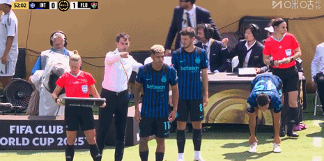 国米0-2弗鲁米嫩塞无缘世俱杯8强，卡诺闪击，国米两度中框