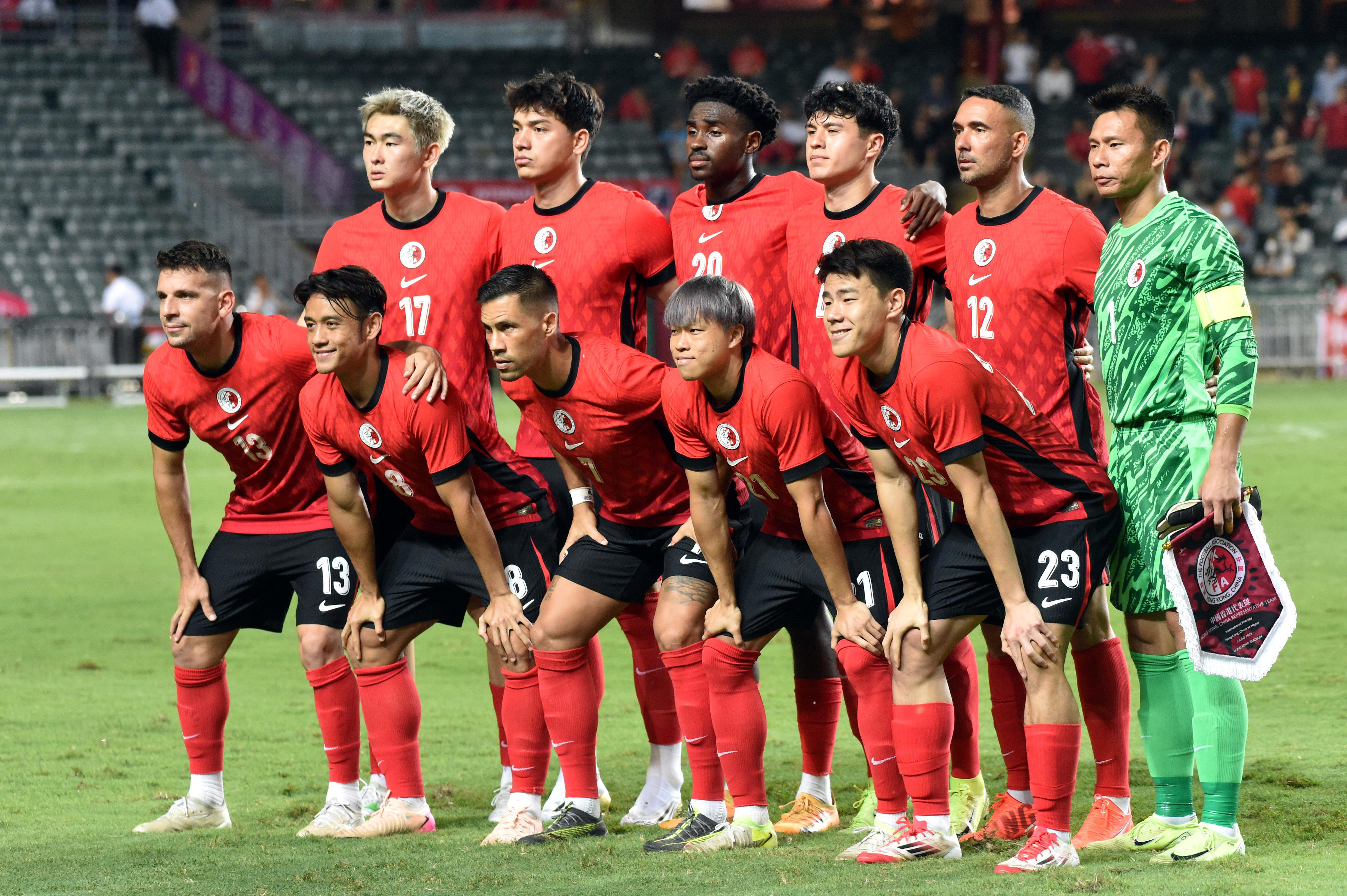 中国香港队东亚杯名单：陈晋一、茹子楠、安永佳在列