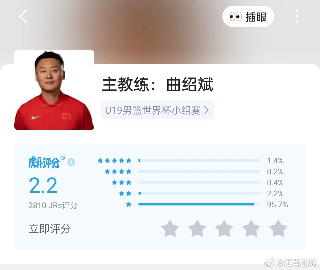 媒体人：曲指导发挥依旧稳定，当然我说的是虎扑评分