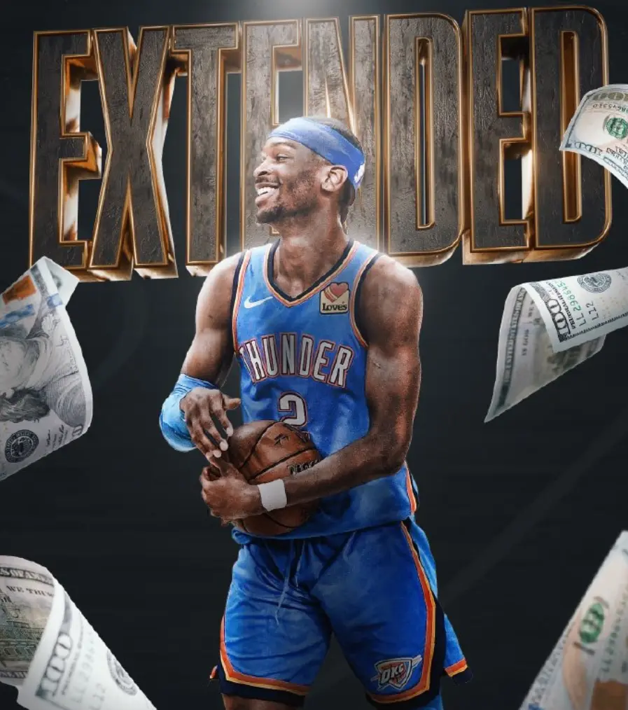 7000万美元年薪！雷霆成功留住FMVP，NBA史上最贵合同