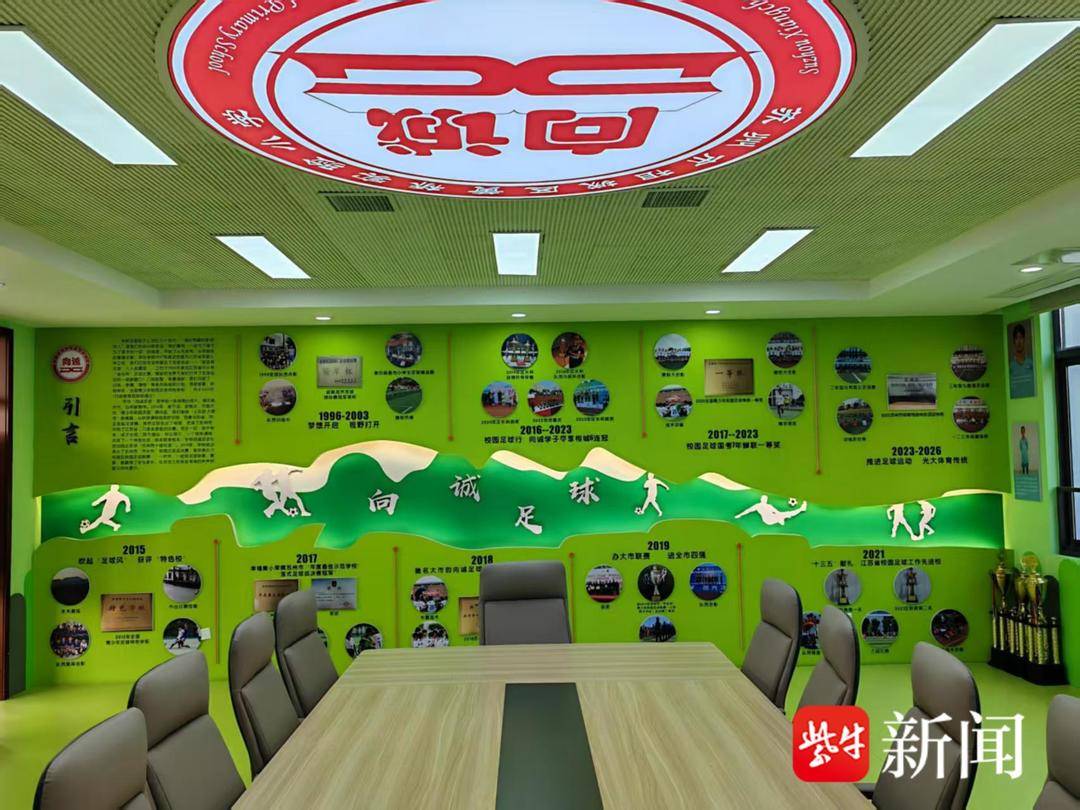 “苏超”队员鼓励黄桥足球小将：加油，未来属于你们！